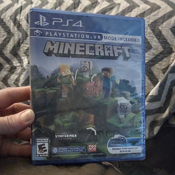 Minecraft Bedrock Minecraft Vr On Ps4 Psvr Gameplay Playstation